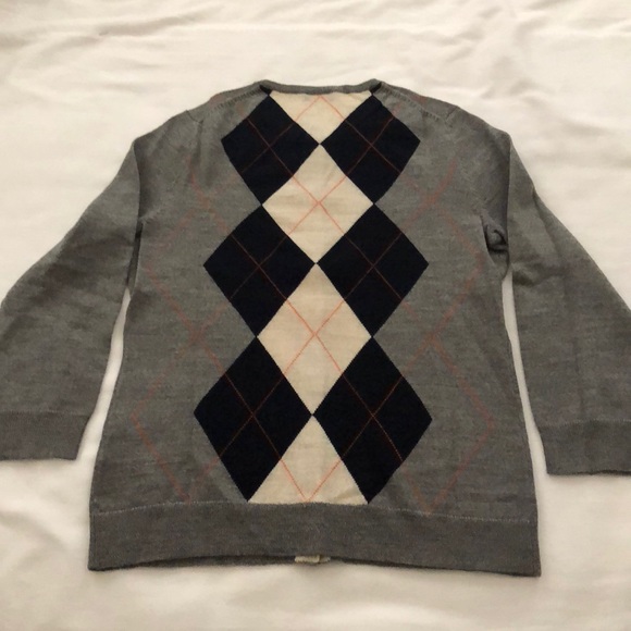 J. Crew Argyle Cardigan - Picture 4 of 8